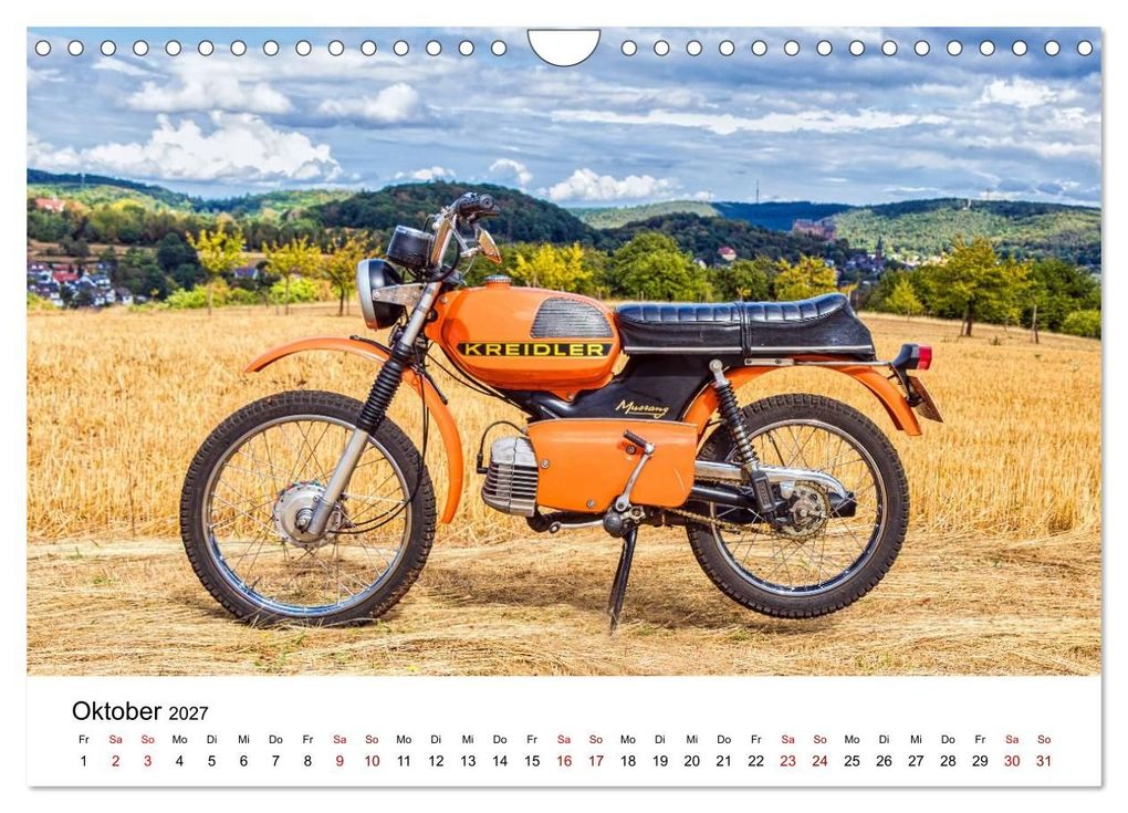 Weitere Ansicht: Kreidler-Kult (Wandkalender 2027 DIN A4 quer), CALVENDO Monatskalender | Calvendo, Frank Kremer & Richard Kiefer