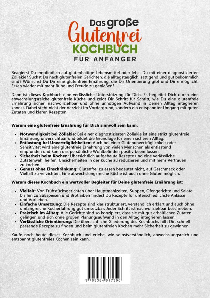 Weitere Ansicht: Das große Glutenfrei Kochbuch für Anfänger | Vanessa Zimmermann