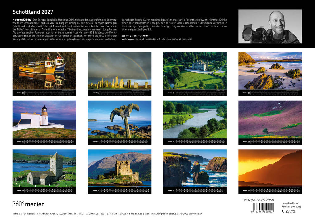 Weitere Ansicht: Schottland Premiumkalender 2027