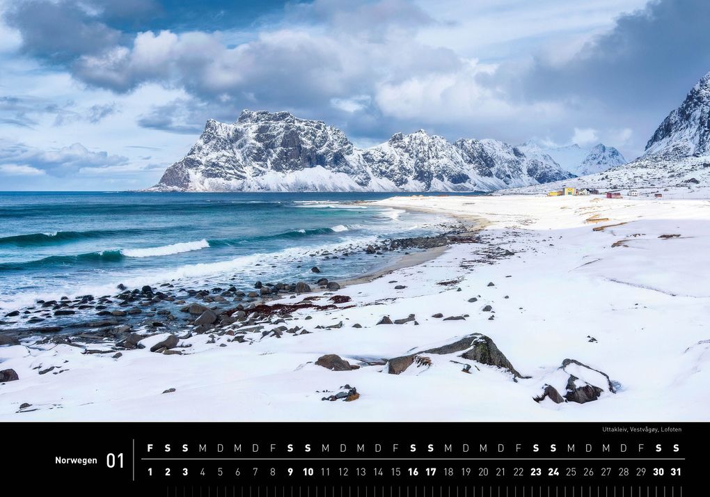 Weitere Ansicht: Norwegen Premiumkalender 2027