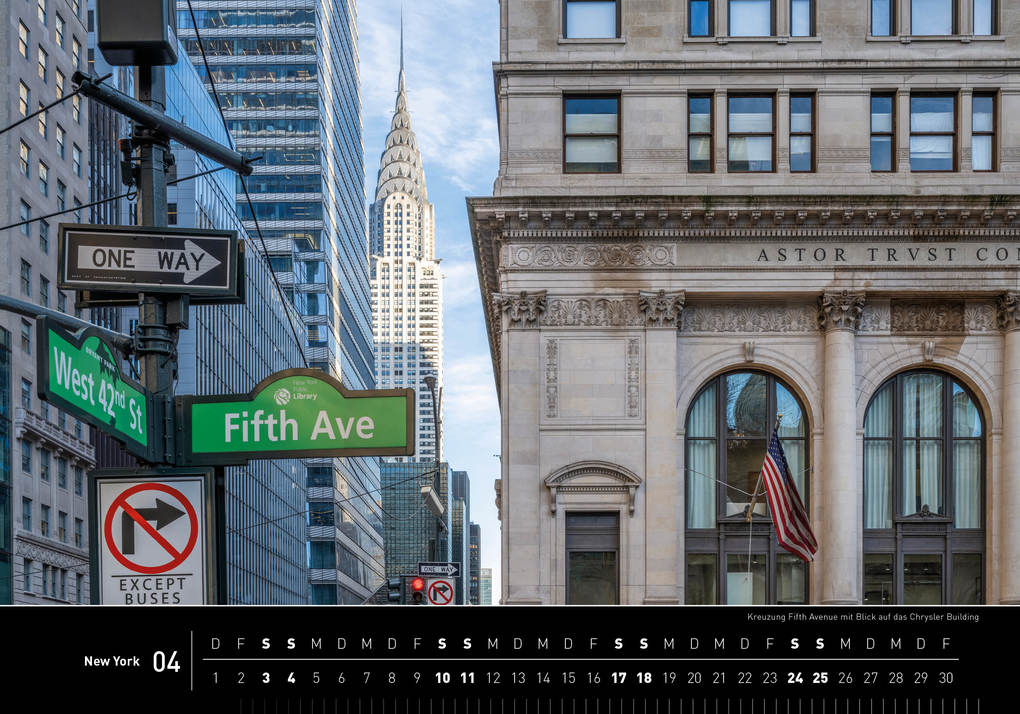 Weitere Ansicht: New York Premiumkalender 2027