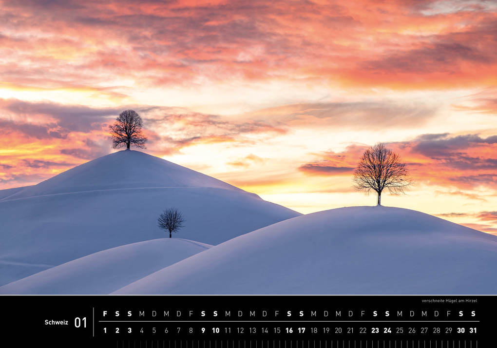 Weitere Ansicht: Schweiz Premiumkalender 2027