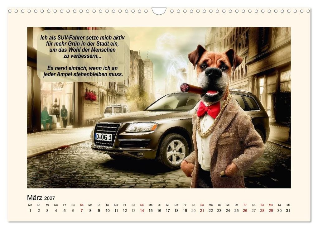 Weitere Ansicht: Autofahrer-Humor (Wandkalender 2027 DIN A3 quer), CALVENDO Monatskalender | Calvendo, Sabine Löwer