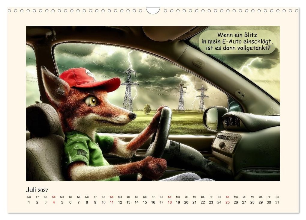 Weitere Ansicht: Autofahrer-Humor (Wandkalender 2027 DIN A3 quer), CALVENDO Monatskalender | Calvendo, Sabine Löwer