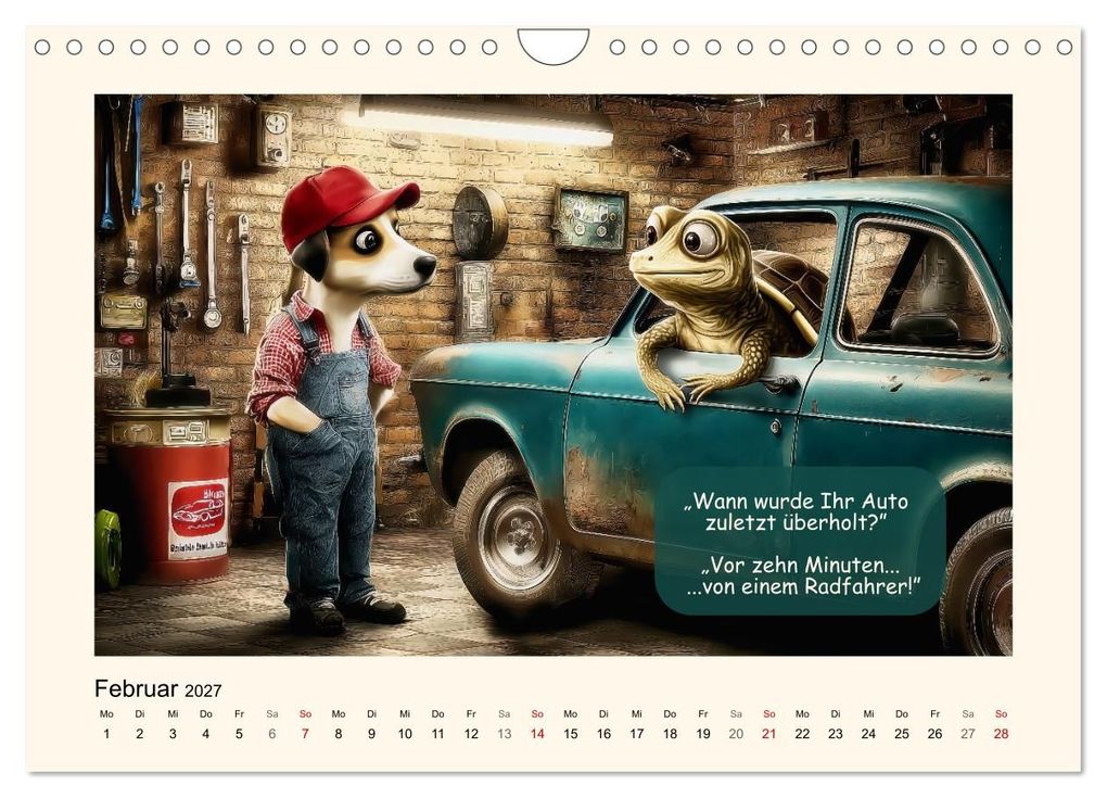Weitere Ansicht: Autofahrer-Humor (Wandkalender 2027 DIN A4 quer), CALVENDO Monatskalender | Calvendo, Sabine Löwer