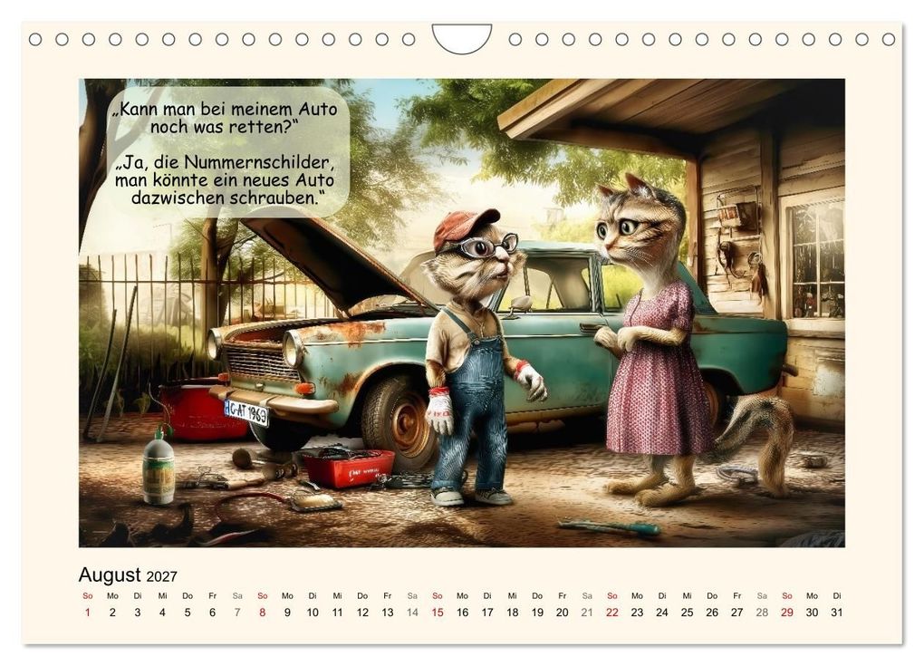 Weitere Ansicht: Autofahrer-Humor (Wandkalender 2027 DIN A4 quer), CALVENDO Monatskalender | Calvendo, Sabine Löwer