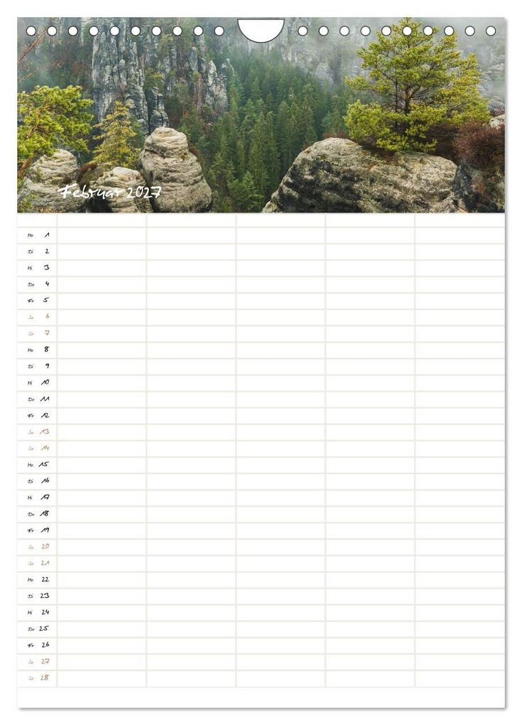 Weitere Ansicht: Familienkalender - Das Elbsandsteingebirge (Wandkalender 2027 DIN A4 hoch), CALVENDO Monatskalender | Calvendo, Benjamin Bisanz