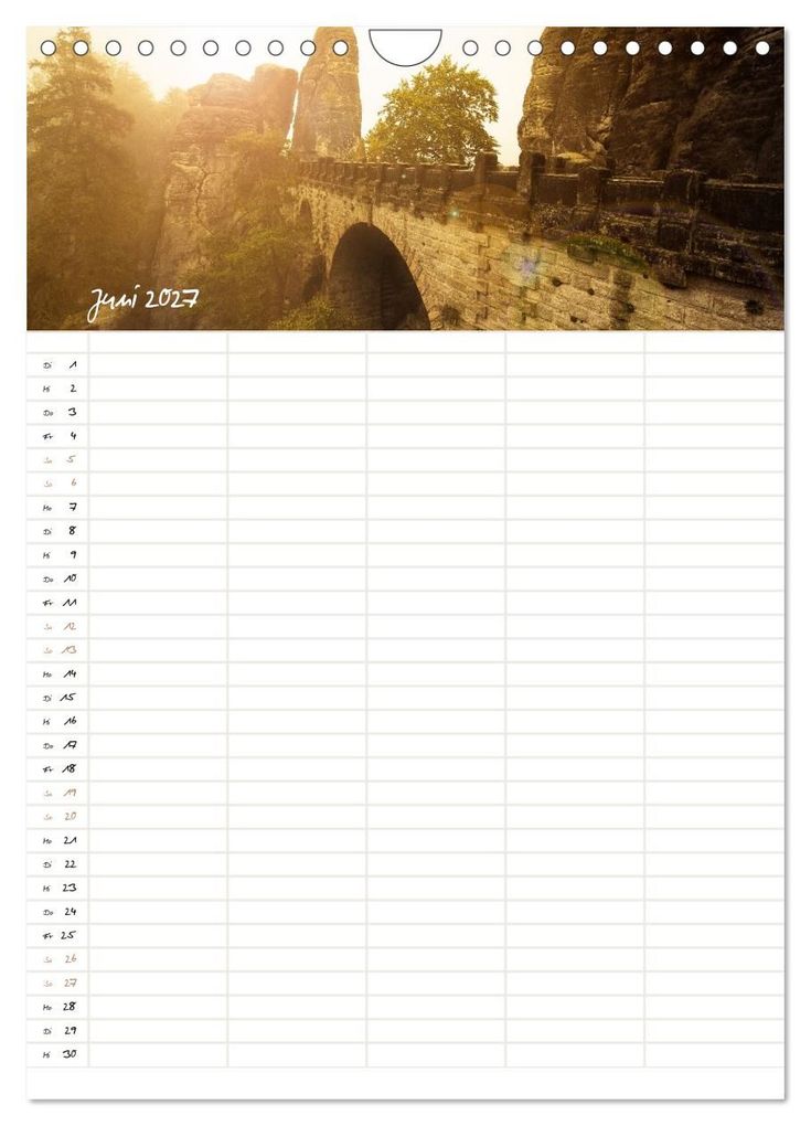 Weitere Ansicht: Familienkalender - Das Elbsandsteingebirge (Wandkalender 2027 DIN A4 hoch), CALVENDO Monatskalender | Calvendo, Benjamin Bisanz