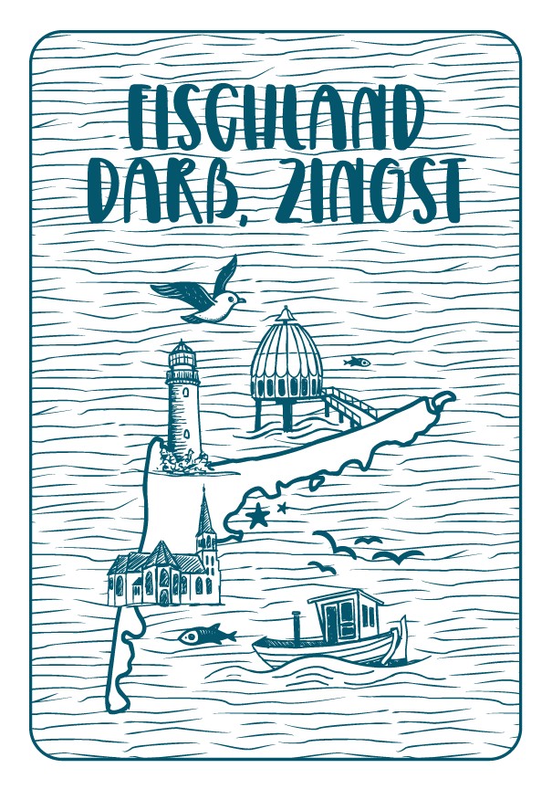 Weitere Ansicht: Das Fischland-Darß-Zingst-Skat