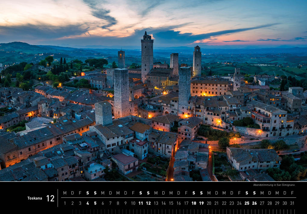 Weitere Ansicht: Toskana Premiumkalender 2027