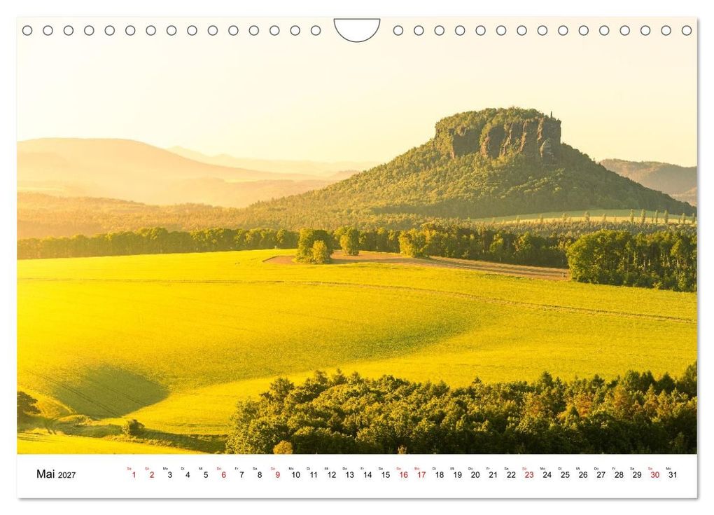 Weitere Ansicht: Sächsische Schweiz - Wandern im Elbsandsteingebirge (Wandkalender 2027 DIN A4 quer), CALVENDO Monatskalender | Calvendo, Benjamin Bisanz