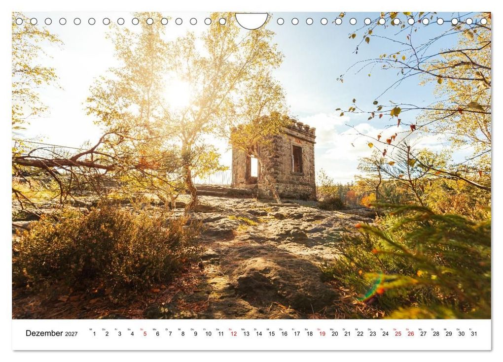 Weitere Ansicht: Sächsische Schweiz - Wandern im Elbsandsteingebirge (Wandkalender 2027 DIN A4 quer), CALVENDO Monatskalender | Calvendo, Benjamin Bisanz