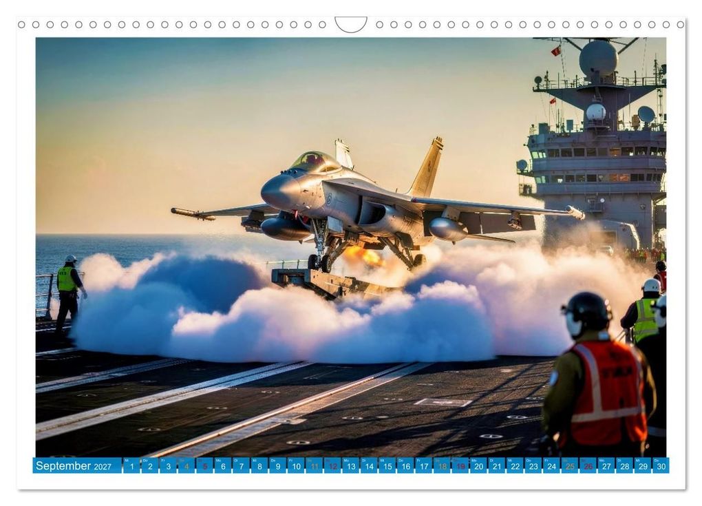 Weitere Ansicht: Flugzeugträger - Macht aus Stahl (Wandkalender 2027 DIN A3 quer), CALVENDO Monatskalender | Calvendo, Torsten Irmer