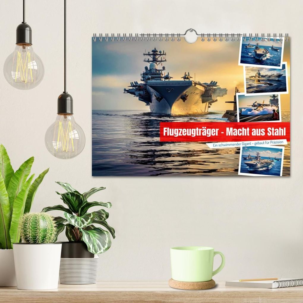 Weitere Ansicht: Flugzeugträger - Macht aus Stahl (Wandkalender 2027 DIN A4 quer), CALVENDO Monatskalender | Calvendo, Torsten Irmer