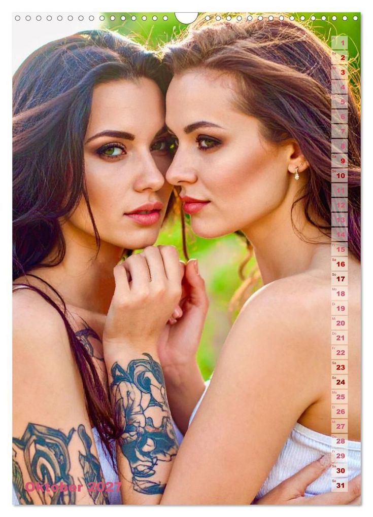 Weitere Ansicht: Tattoo Beauties Portraits (Wandkalender 2027 DIN A3 hoch), CALVENDO Monatskalender | Calvendo, Udo Talmon