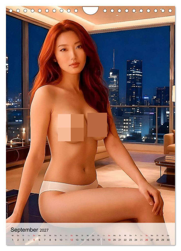 Weitere Ansicht: Asiatische Engel (Wandkalender 2027 DIN A4 hoch), CALVENDO Monatskalender | Calvendo, Liam Blue