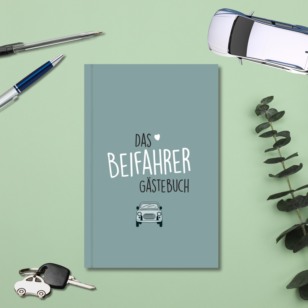 Weitere Ansicht: Beifahrer-Gästebuch zum 18. Geburtstag - Kreatives Auto-Gästebuch für Fahranfänger, Führerschein & Neues Auto | FLYERALARM Trading GmbH