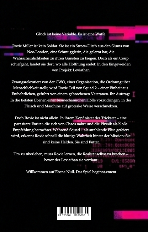 Weitere Ansicht: Trickster: Glitch - Biopunk, Grimdark Sci-Fantasy & Body-Horror Roman | Sanna Amari