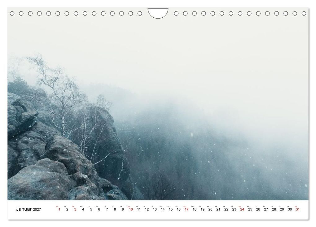 Weitere Ansicht: Sächsische Schweiz - Das Elbsandsteingebirge (Wandkalender 2027 DIN A4 quer), CALVENDO Monatskalender | Calvendo, Benjamin Bisanz