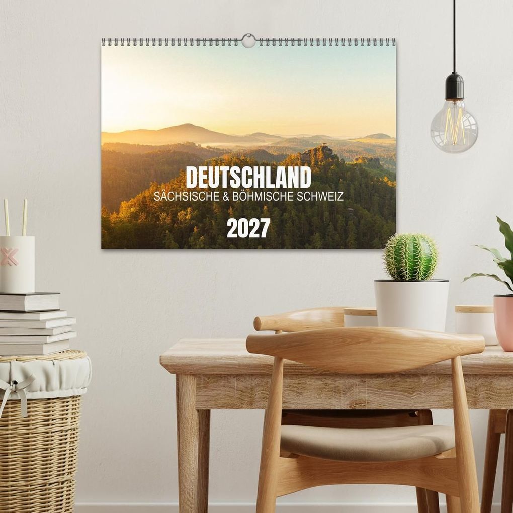 Weitere Ansicht: Deutschland - Sächsische und Böhmische Schweiz (Wandkalender 2027 DIN A3 quer), CALVENDO Monatskalender | Calvendo, Benjamin Bisanz