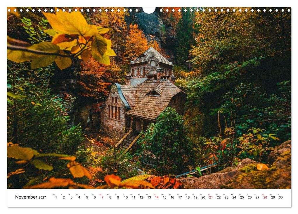 Weitere Ansicht: Deutschland - Sächsische und Böhmische Schweiz (Wandkalender 2027 DIN A3 quer), CALVENDO Monatskalender | Calvendo, Benjamin Bisanz