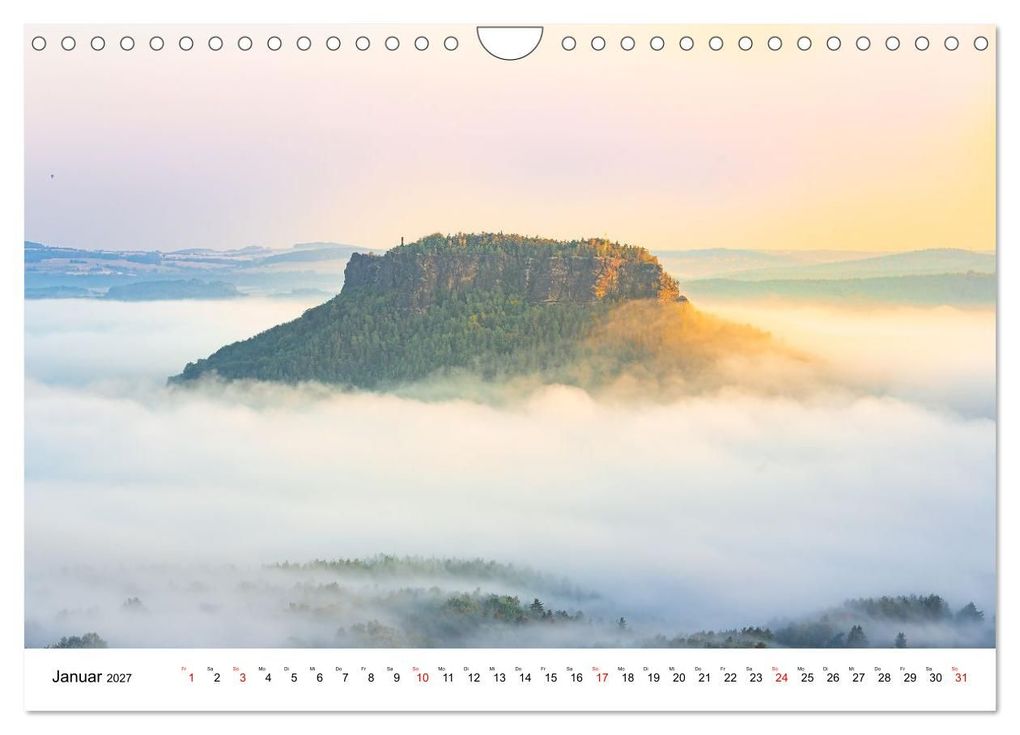 Weitere Ansicht: Deutschland - Sächsische und Böhmische Schweiz (Wandkalender 2027 DIN A4 quer), CALVENDO Monatskalender | Calvendo, Benjamin Bisanz