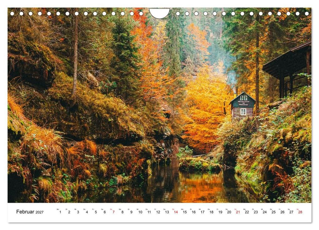 Weitere Ansicht: Deutschland - Sächsische und Böhmische Schweiz (Wandkalender 2027 DIN A4 quer), CALVENDO Monatskalender | Calvendo, Benjamin Bisanz