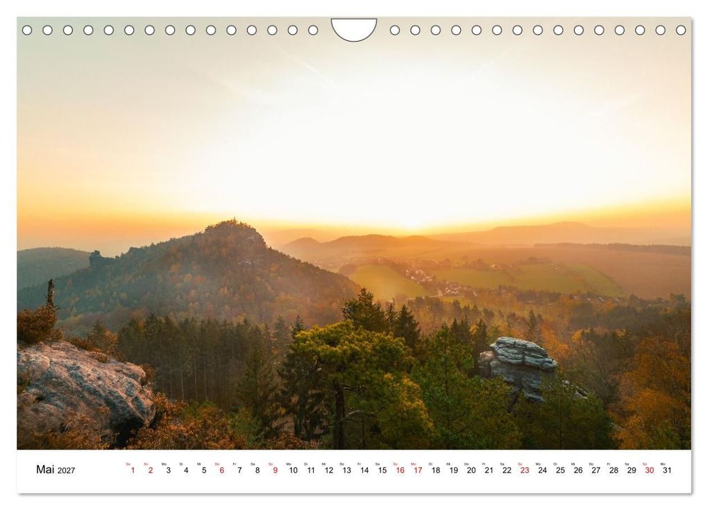 Weitere Ansicht: Deutschland - Sächsische und Böhmische Schweiz (Wandkalender 2027 DIN A4 quer), CALVENDO Monatskalender | Calvendo, Benjamin Bisanz