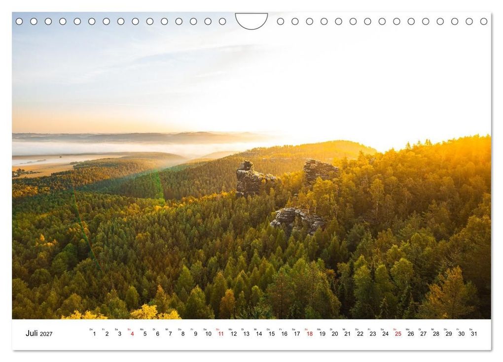Weitere Ansicht: Deutschland - Sächsische und Böhmische Schweiz (Wandkalender 2027 DIN A4 quer), CALVENDO Monatskalender | Calvendo, Benjamin Bisanz
