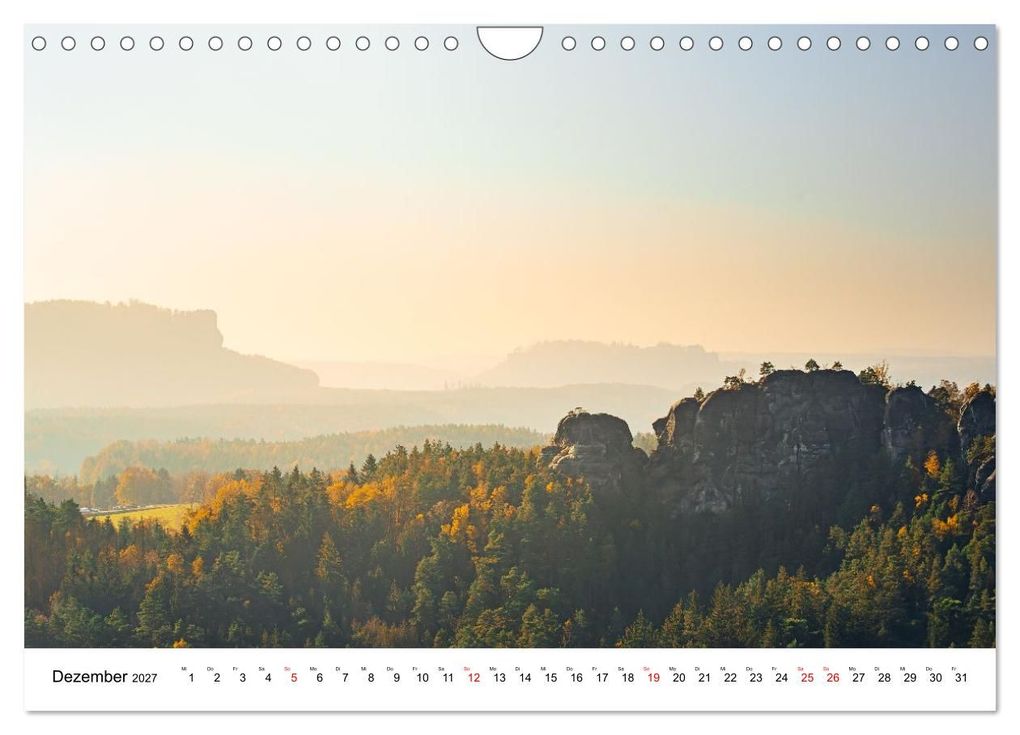 Weitere Ansicht: Deutschland - Sächsische und Böhmische Schweiz (Wandkalender 2027 DIN A4 quer), CALVENDO Monatskalender | Calvendo, Benjamin Bisanz