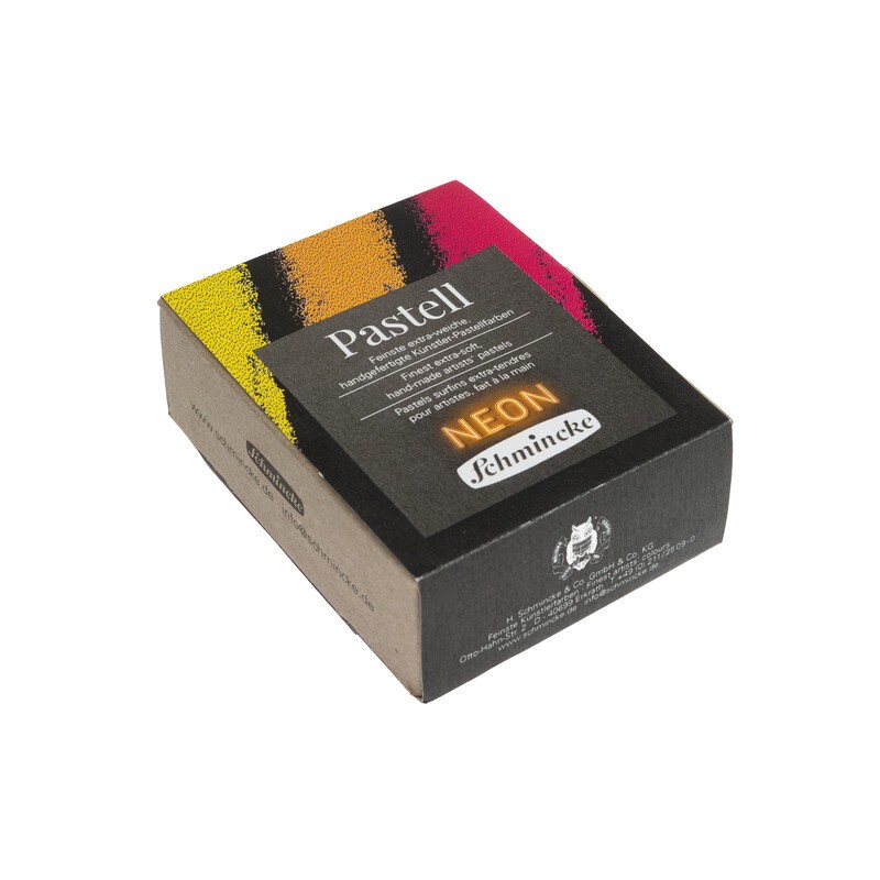 Weitere Ansicht: Schmincke Pastell Malkasten Kartonset, 3 Stifte "Neon"