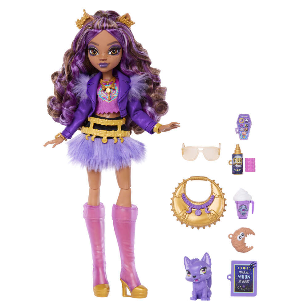 Weitere Ansicht: Monster High Clawdeen Puppe
