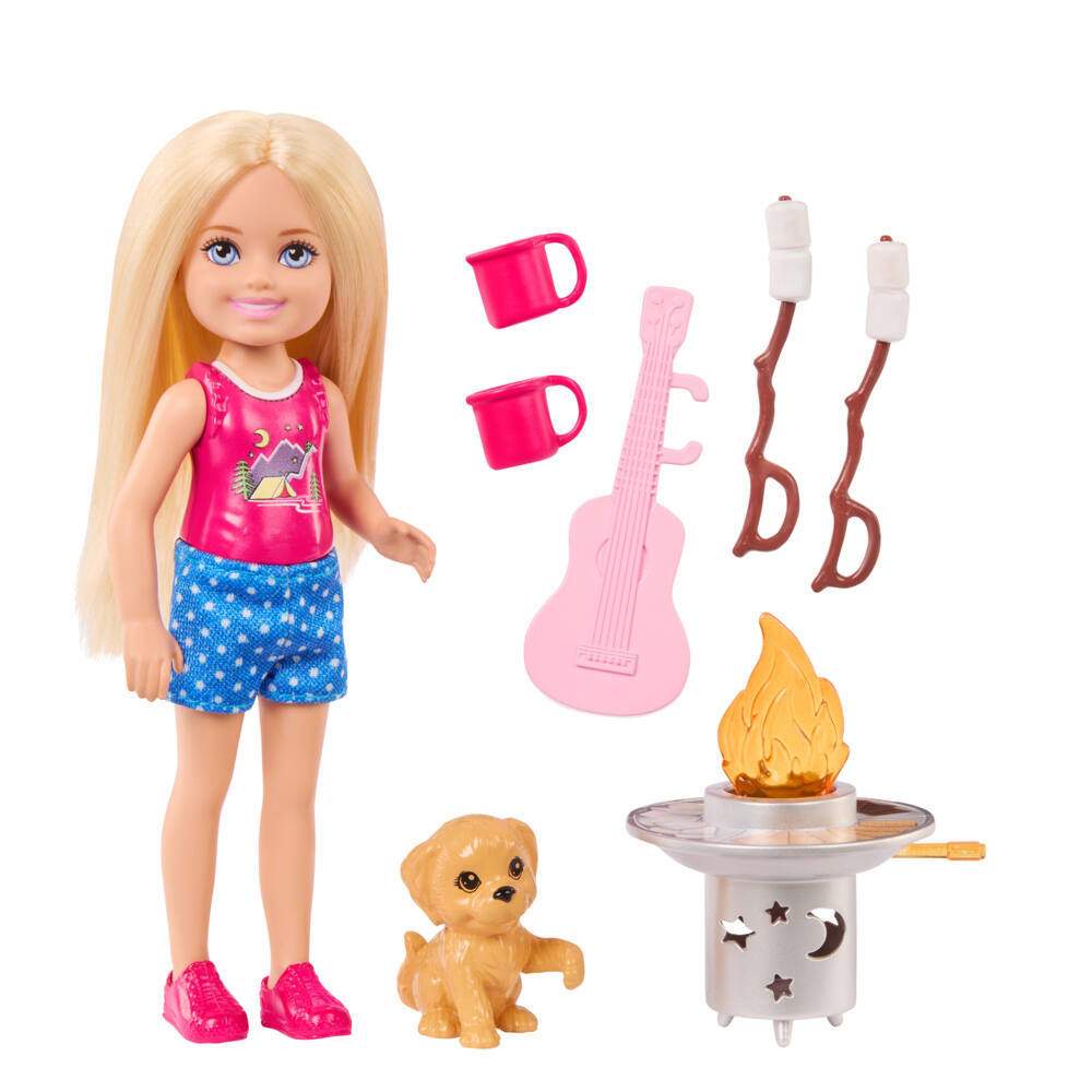 Weitere Ansicht: Barbie Outdoor Abenteuer Chelsea
