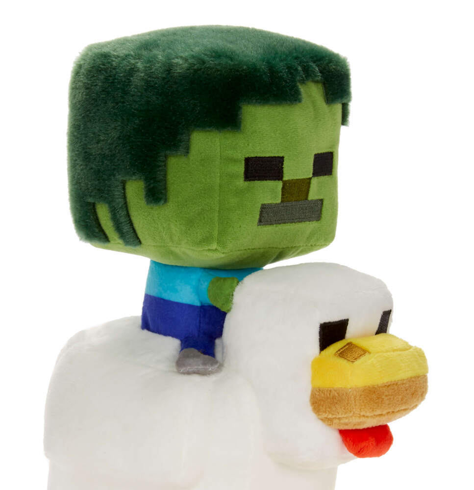Weitere Ansicht: Minecraft 8" Deluxe Plush - Chicken Jockey