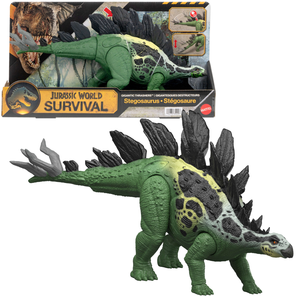 Weitere Ansicht: Jurassic World Gigantic Thrashers - Stegosaurus