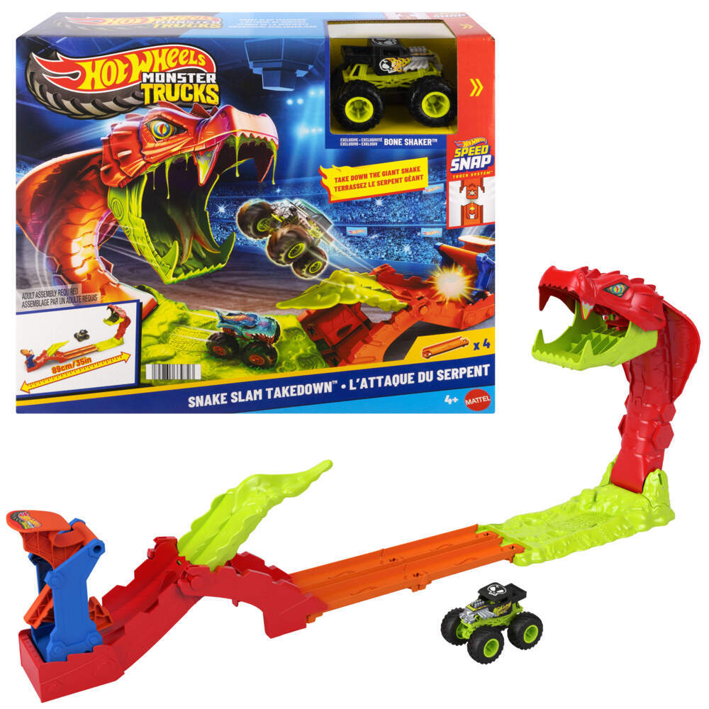 Weitere Ansicht: Hot Wheels Monster Trucks Gigantische Schlangenjagd