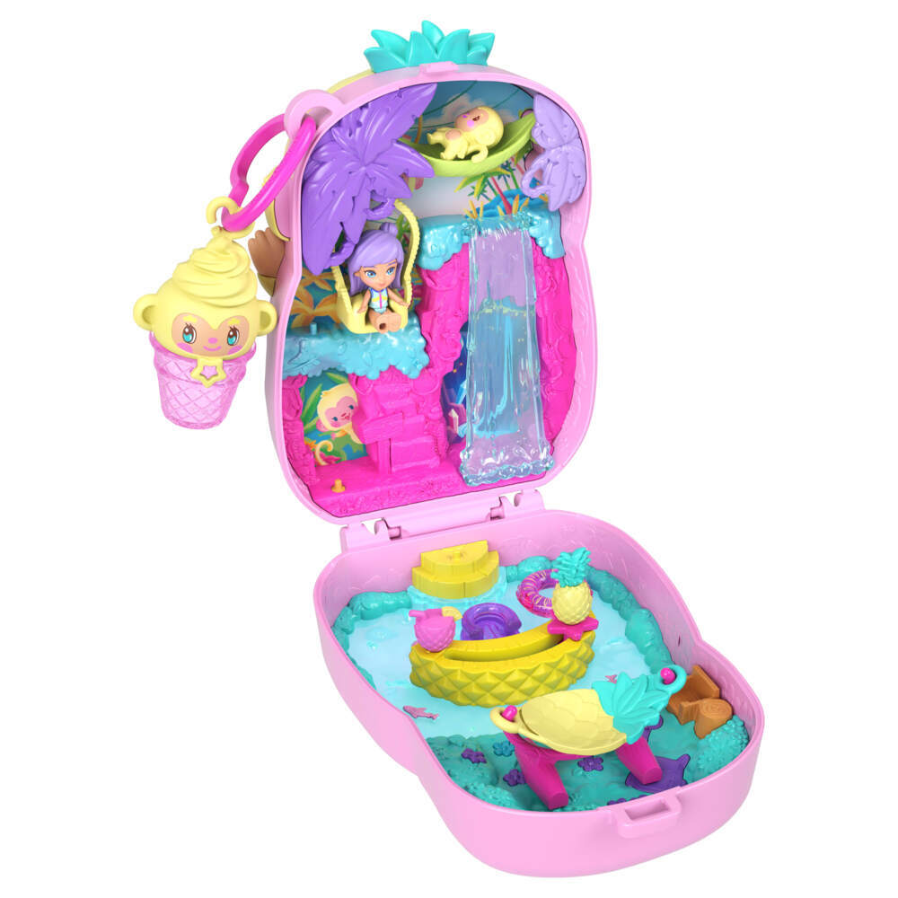 Weitere Ansicht: Polly Pocket Ananas Äffchen Schatulle