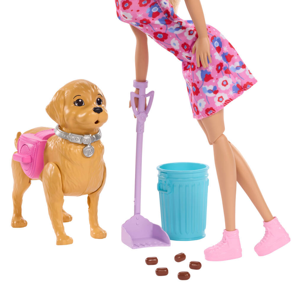Weitere Ansicht: Barbie Hundespaziergang Spielset mit Puppe