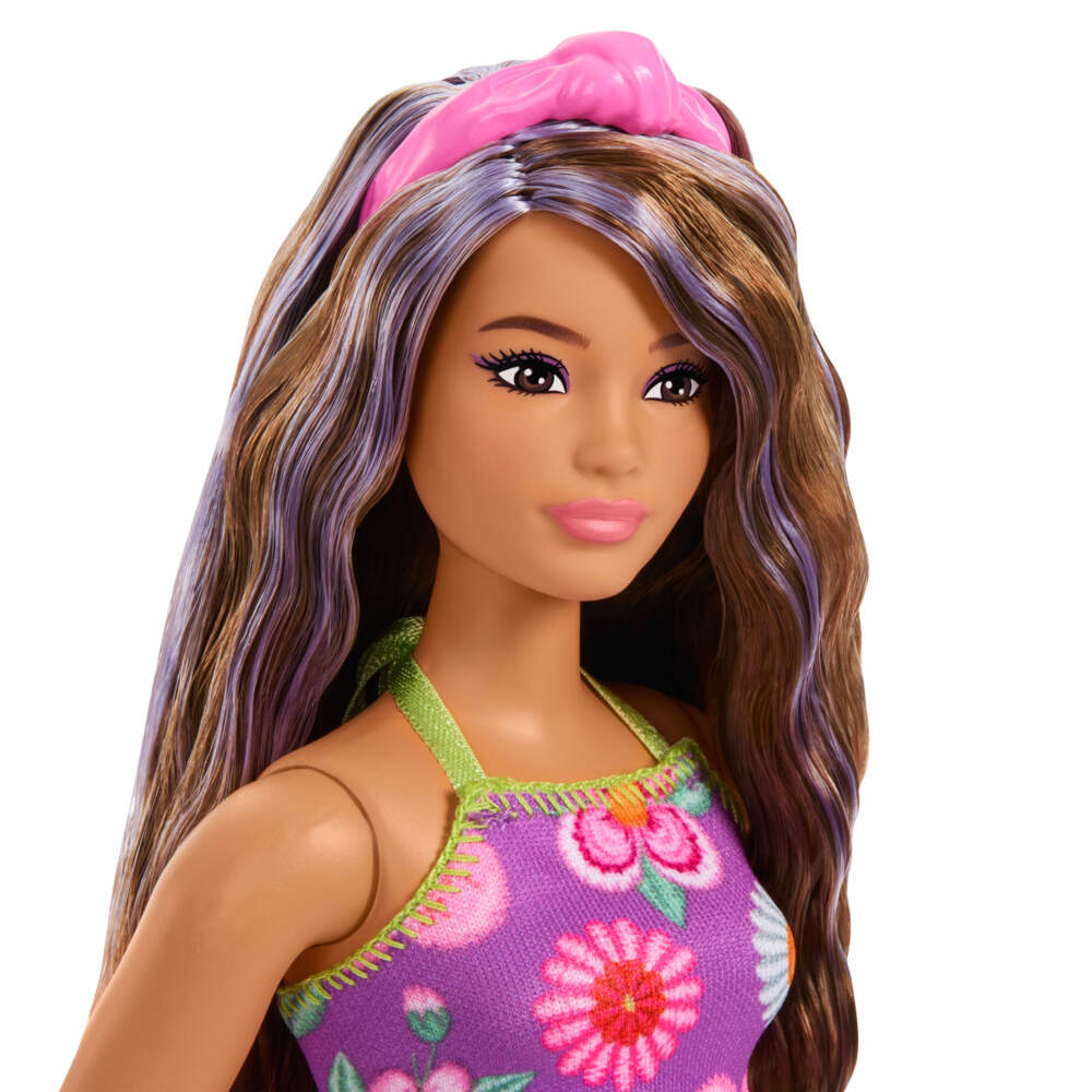Weitere Ansicht: Barbie Fashionista im floralen Outfit