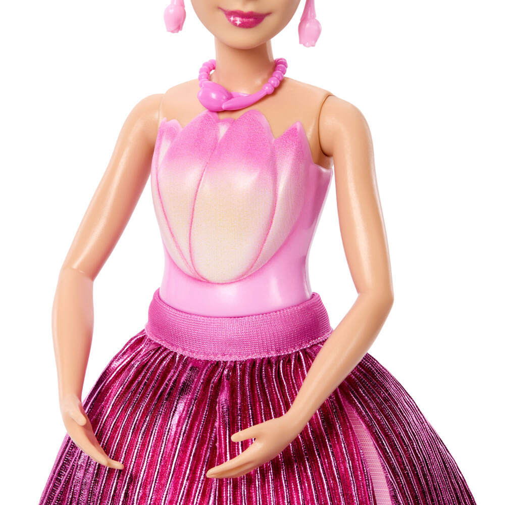 Weitere Ansicht: Barbie Flower Surprise Puppe - pinke Tulpe