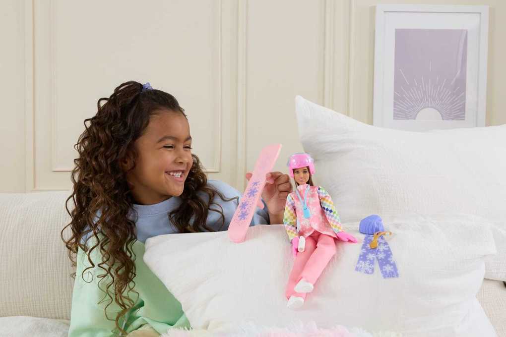 Weitere Ansicht: Barbie Snowboarderin Spielset
