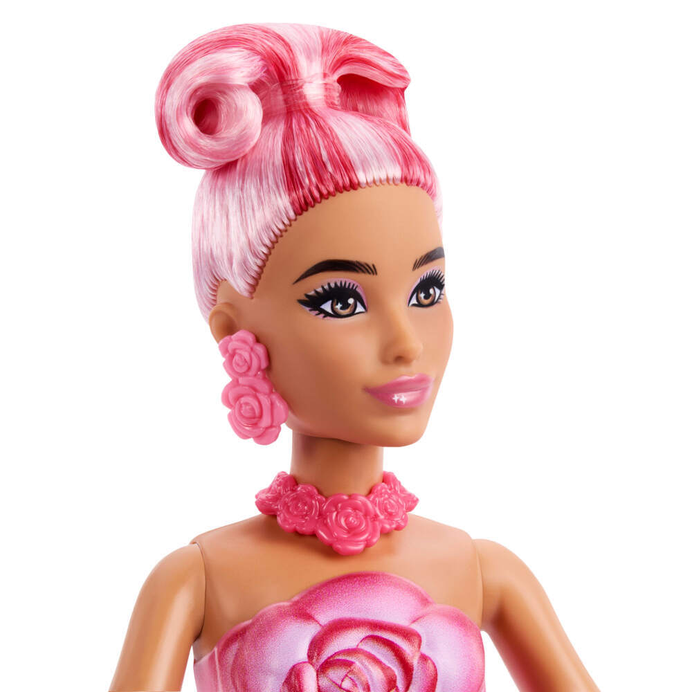 Weitere Ansicht: Barbie Flower Surprise Puppe - rote Rose