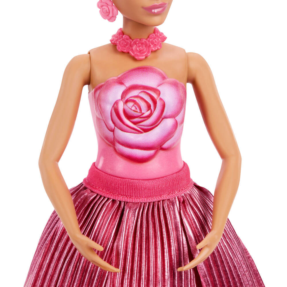 Weitere Ansicht: Barbie Flower Surprise Puppe - rote Rose
