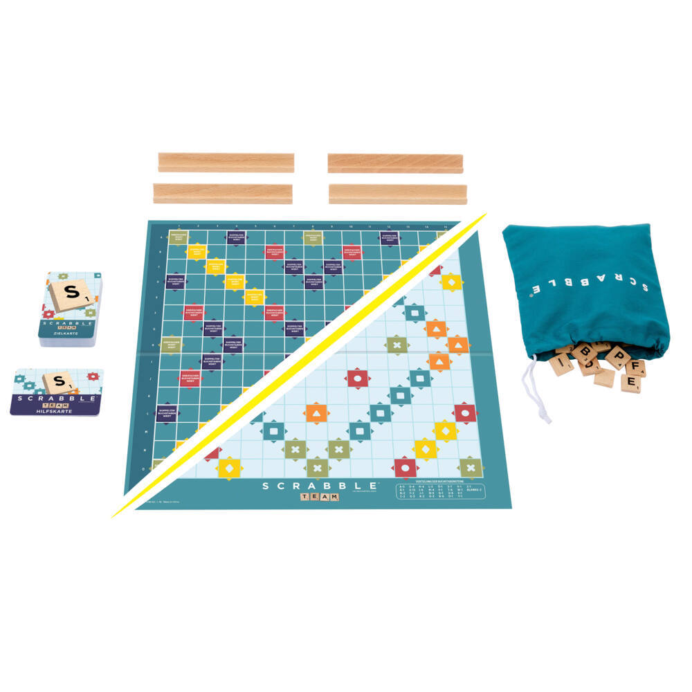 Weitere Ansicht: Scrabble Original Holz 2 in 1
