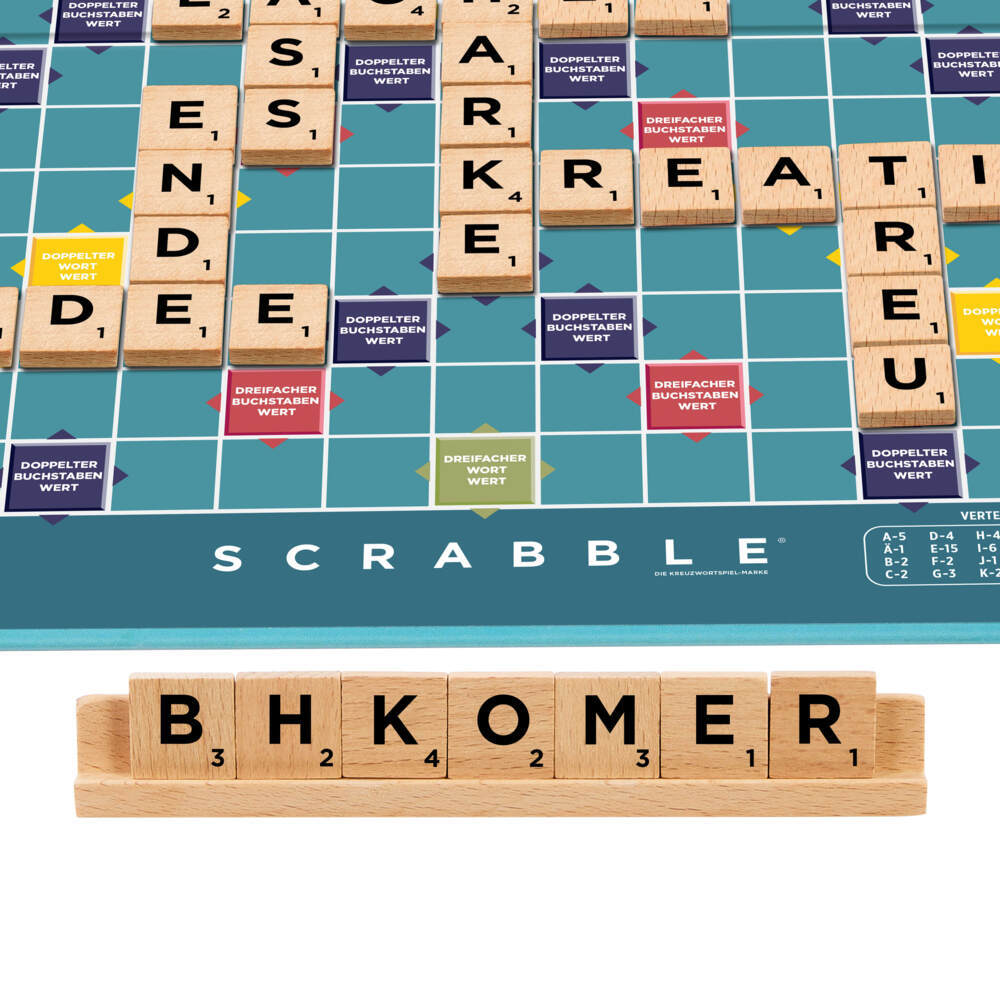 Weitere Ansicht: Scrabble Original Holz 2 in 1