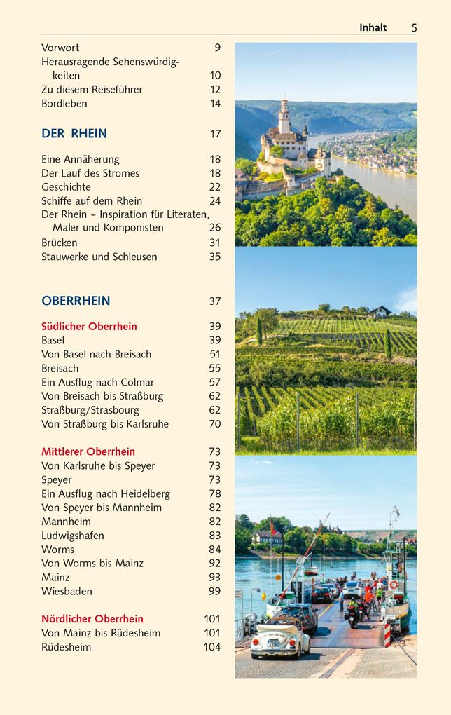 Weitere Ansicht: TRESCHER Reiseführer Flusskreuzfahrten Rhein | Annette Lorenz