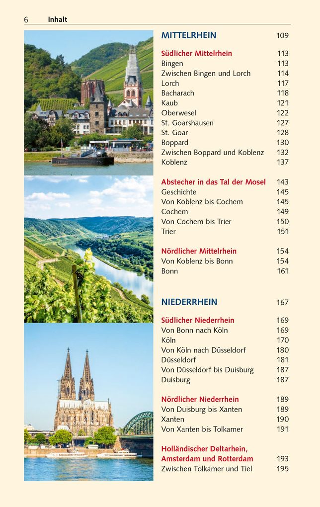 Weitere Ansicht: TRESCHER Reiseführer Flusskreuzfahrten Rhein | Annette Lorenz