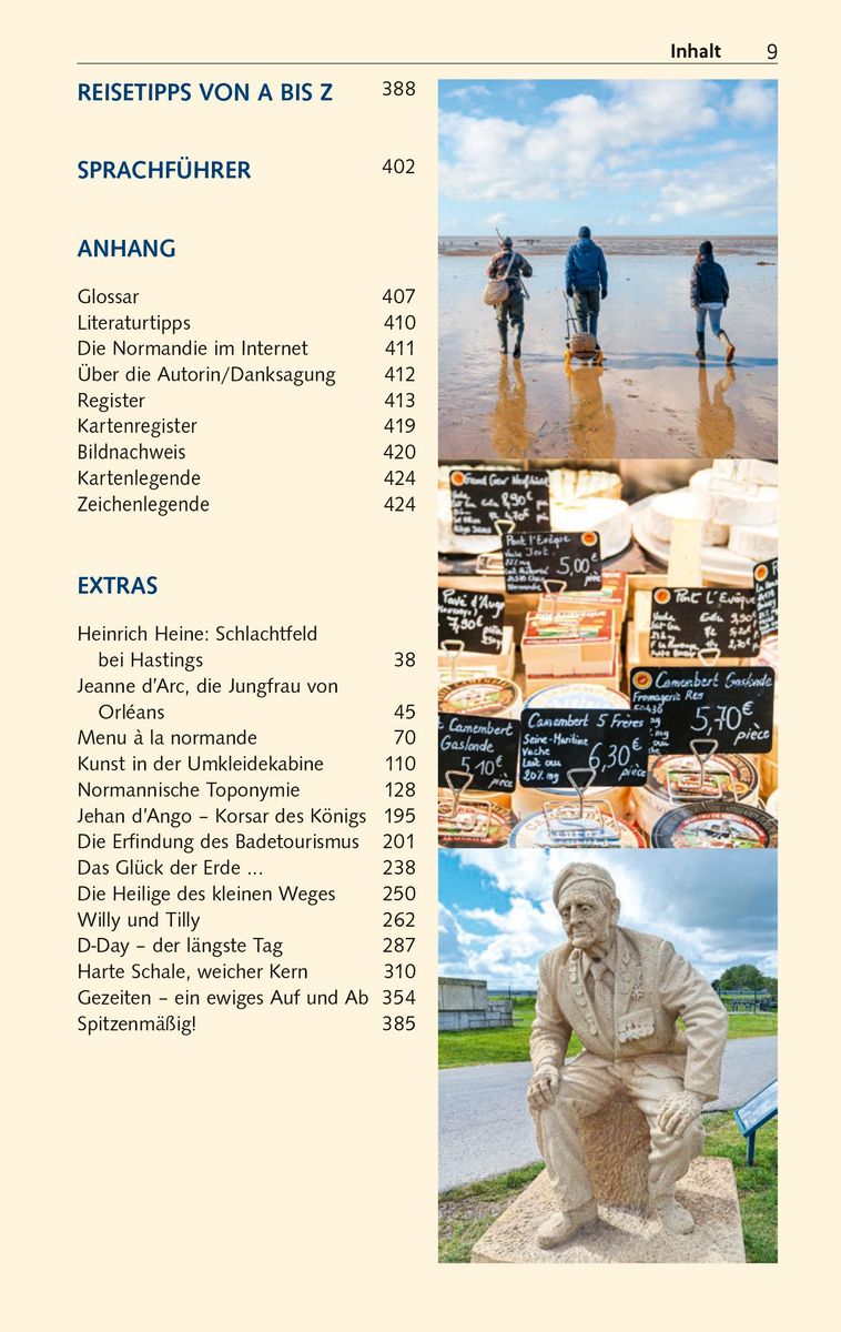 Weitere Ansicht: TRESCHER Reiseführer Normandie | Heike Bentheimer