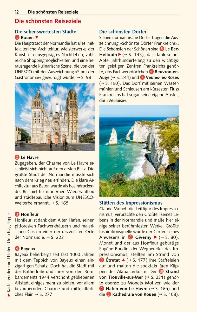 Weitere Ansicht: TRESCHER Reiseführer Normandie | Heike Bentheimer