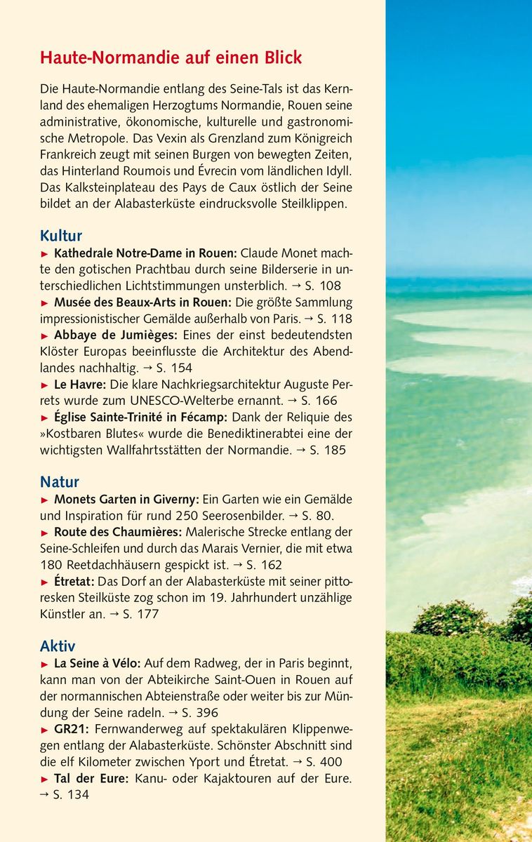 Weitere Ansicht: TRESCHER Reiseführer Normandie | Heike Bentheimer
